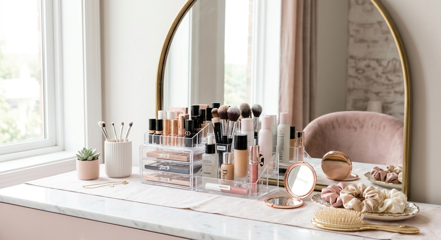 Beauty Vanity Setup Ideas for a Clean, Elegant Space
