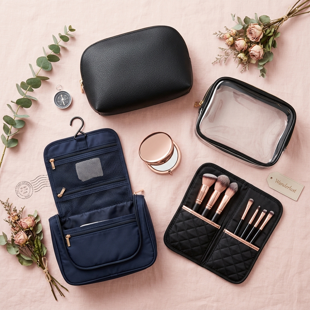 Cosmetic Bags & Travel